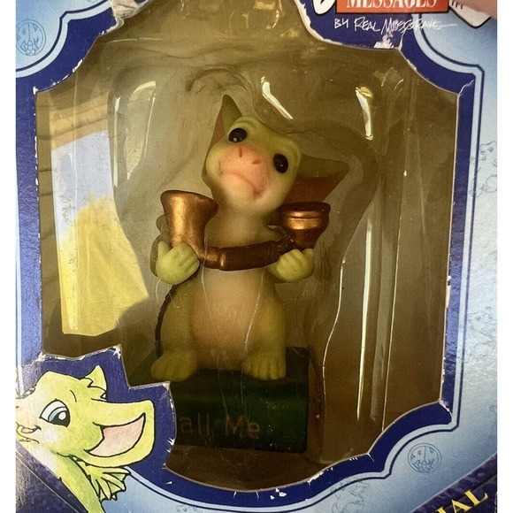 Vintage Pocket Dragon Messages Call Me Holding Telephone 2000 Real Musgrave‎ NIB - Picture 7 of 10